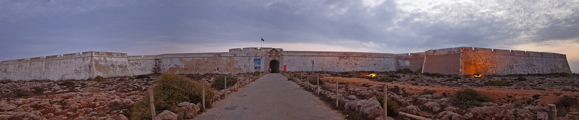 La forteresse de Sagres : un promontoire face à l'Atlantique
