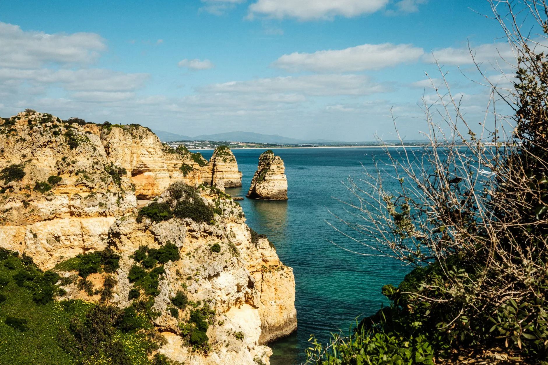 Les sentiers de falaise autour de Lagos